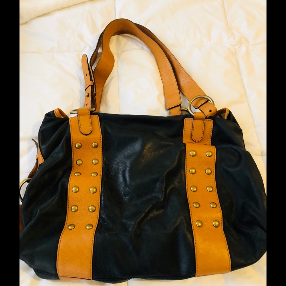 Hype Leather Studded Tote